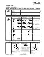 Предварительный просмотр 1 страницы Danfoss AKS 32 Installation Manual