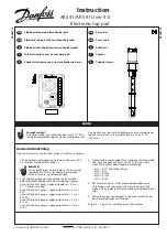 Danfoss AKS 41 Instructions Manual предпросмотр
