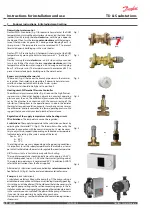 Предварительный просмотр 8 страницы Danfoss Akva Les II S Instructions For Installation And Use Manual