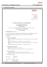 Предварительный просмотр 24 страницы Danfoss Akva Les II S Instructions For Installation And Use Manual