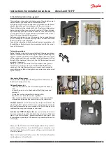 Предварительный просмотр 11 страницы Danfoss Akva Lux II TDP-F Instructions For Installation And Use Manual