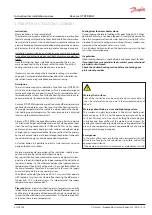 Preview for 5 page of Danfoss Akva Lux II TDP Reno Instructions For Installation And Use Manual