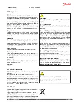 Preview for 3 page of Danfoss Akva Lux II VX Series Instructions For Installation And Use Manual