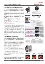 Предварительный просмотр 19 страницы Danfoss Akva Vita II TD Instructions For Installation And Use Manual