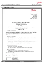 Preview for 24 page of Danfoss Akva Vita II TD Instructions For Installation And Use Manual