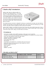 Preview for 3 page of Danfoss Ally Gateway User Manual