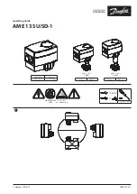 Danfoss AME 13 SU-1 Operating Manual preview