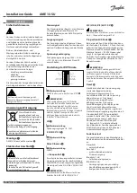 Предварительный просмотр 6 страницы Danfoss AME 13 SU Installation Manual