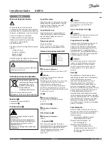Предварительный просмотр 11 страницы Danfoss AME 13 Installation Manual