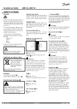Предварительный просмотр 8 страницы Danfoss AME 20 Installation Manual