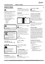 Предварительный просмотр 15 страницы Danfoss AME 20 Installation Manual