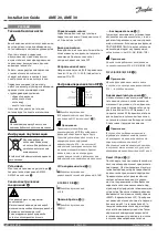 Предварительный просмотр 18 страницы Danfoss AME 20 Installation Manual