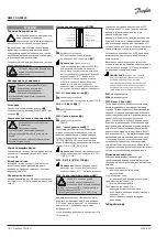 Preview for 14 page of Danfoss AME 20 Operating Manual