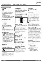 Предварительный просмотр 10 страницы Danfoss AME 23 Installation Manual