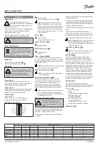 Предварительный просмотр 6 страницы Danfoss AME 25 SD Operating Manual