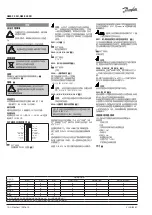 Preview for 14 page of Danfoss AME 25 SD Operating Manual