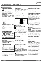 Предварительный просмотр 6 страницы Danfoss AME 25 Installation Manual