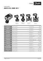 Preview for 1 page of Danfoss AME 335 Operating Manual