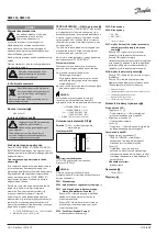 Предварительный просмотр 16 страницы Danfoss AME 335 Operating Manual