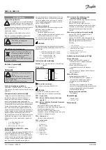 Предварительный просмотр 18 страницы Danfoss AME 335 Operating Manual