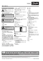 Preview for 20 page of Danfoss AME 335 Operating Manual