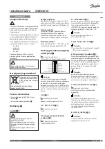 Предварительный просмотр 13 страницы Danfoss AME 438 SU Installation Manual