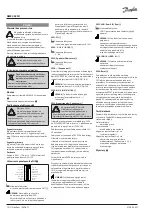 Предварительный просмотр 12 страницы Danfoss AME 438 SU Operating Manual