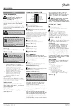 Предварительный просмотр 12 страницы Danfoss AME 55 Operating Manual