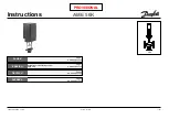 Danfoss AME 56K Instructions Manual preview