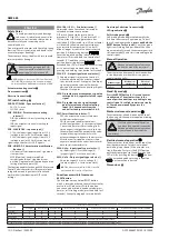 Preview for 10 page of Danfoss AME 685 Operating Manual