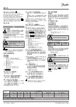 Preview for 18 page of Danfoss AME 685 Operating Manual