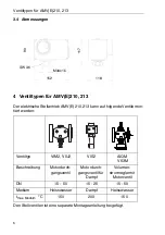 Предварительный просмотр 6 страницы Danfoss AME210 Operating Instructions Manual