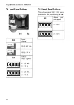 Предварительный просмотр 38 страницы Danfoss AME210 Operating Instructions Manual