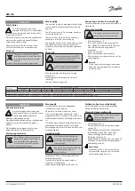 Preview for 4 page of Danfoss AMI 140 Operating Manual