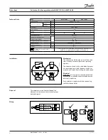 Preview for 2 page of Danfoss AMV 110 NL AQT Datasheet