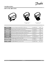 Preview for 1 page of Danfoss AMV 110 NL Installation Manual