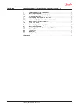 Предварительный просмотр 3 страницы Danfoss APP 1.0 Installation, Operation And Maintenance Manual