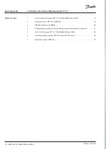 Preview for 18 page of Danfoss APP 13 Installation, Operation And Maintenance Manual