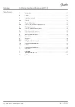 Preview for 20 page of Danfoss APP 13 Installation, Operation And Maintenance Manual