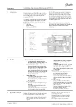 Предварительный просмотр 21 страницы Danfoss APP 13 Installation, Operation And Maintenance Manual