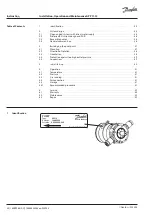 Preview for 34 page of Danfoss APP 13 Installation, Operation And Maintenance Manual