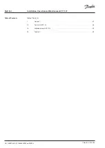 Предварительный просмотр 56 страницы Danfoss APP 13 Installation, Operation And Maintenance Manual
