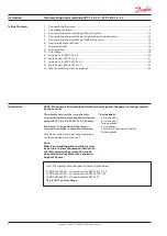 Preview for 2 page of Danfoss APP S 2.0 Disassembling And Assembling