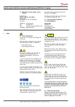 Preview for 6 page of Danfoss APP W HC Series Operation Manual