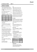 Предварительный просмотр 6 страницы Danfoss ASV-P Installation Manual
