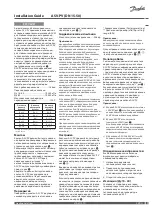 Предварительный просмотр 7 страницы Danfoss ASV-PV DN 15 Installation Manual