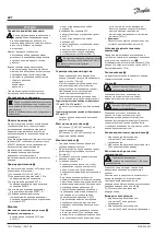 Предварительный просмотр 14 страницы Danfoss AVT/VG Operating Manual