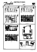 Danfoss BHO 64A Instructions Manual предпросмотр