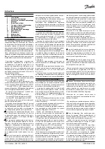 Preview for 12 page of Danfoss Bluestar Series Instructions Manual