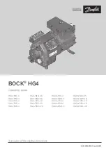 Danfoss BOCK HG4 Operating Manual preview